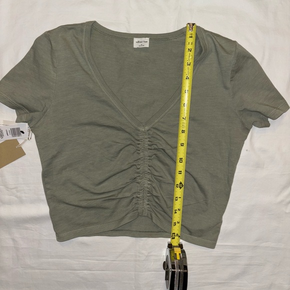 ✨NWT Wilfred Free Levant T- Shirt in Storm Green - Picture 8 of 8